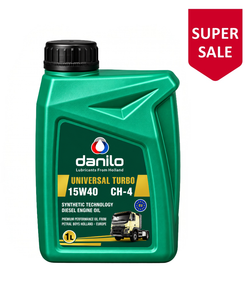 Danilo Universal Turbo 15W40 CH-4 Plus Engine Oil - 1L