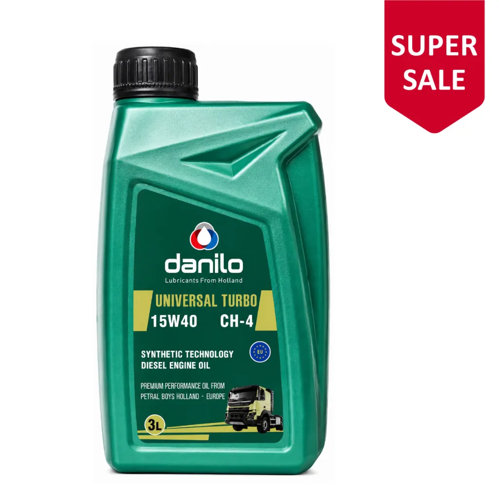 Danilo Universal Turbo 15W40 CH-4 Plus Engine Oil - 3L