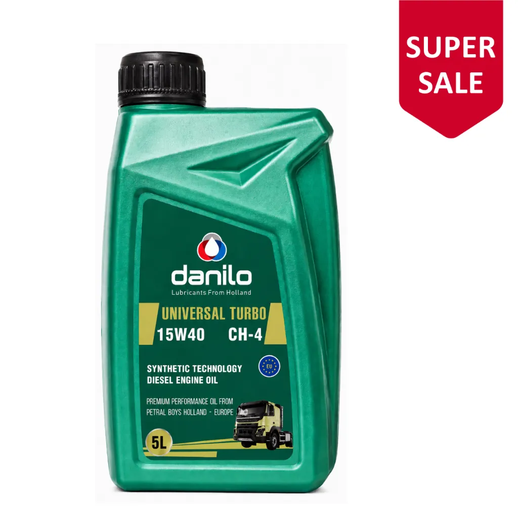 Danilo Universal Turbo 15W40 CH-4 Plus Engine Oil - 5L