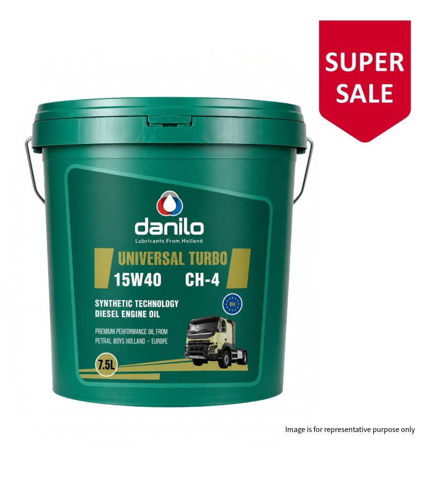Danilo Universal Turbo 15W40 CH-4 Plus Engine Oil - 7.5L