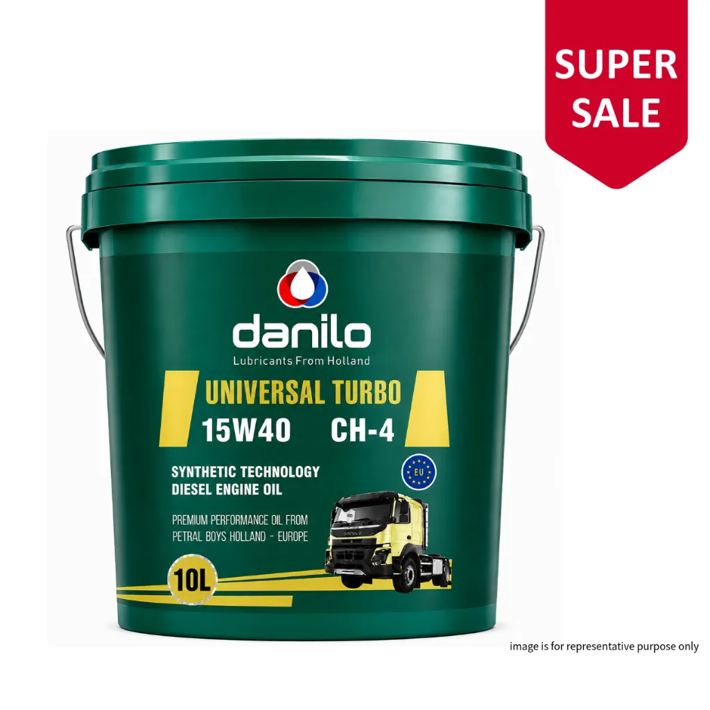 Danilo Universal Turbo 15W40 CH-4 Plus Engine Oil - 10L