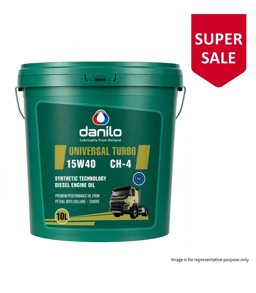 Danilo Universal Turbo 15W40 CH-4 Plus Engine Oil - 10L