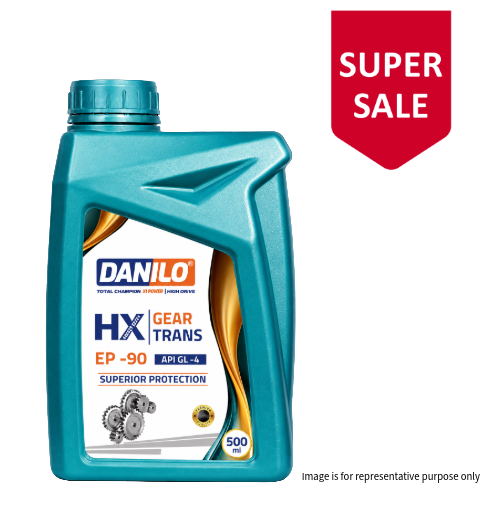Danilo HX Gear Trans EP-90 API GL-4 Gear Oil Manual Transmission Fluid - 500 ML