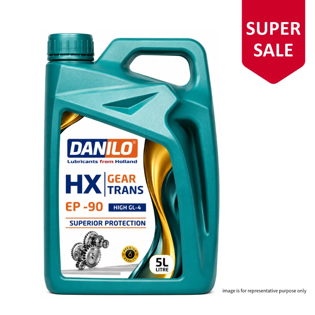 Danilo HX Gear Trans EP-90 API GL-4 Gear Oil Manual Transmission Fluid - 5L