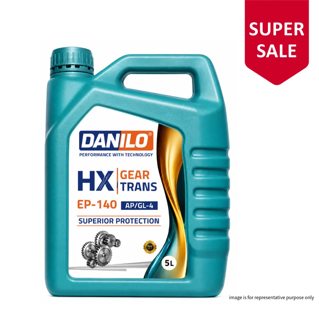 Danilo Advance HX Gear Trans EP 140 API GL-4 Heavy-Duty Gear Oil - 5L