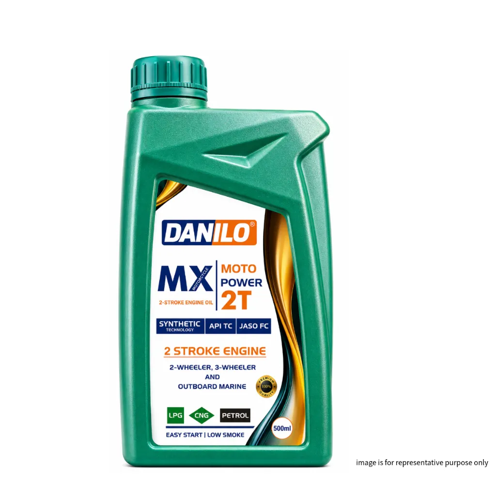 Danilo MX Moto Power 2T API TC 2-Stroke Engine Oil - 500ML