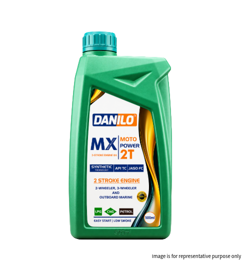 Danilo MX Moto Power 2T API TC 2-Stroke Engine Oil - 500ML