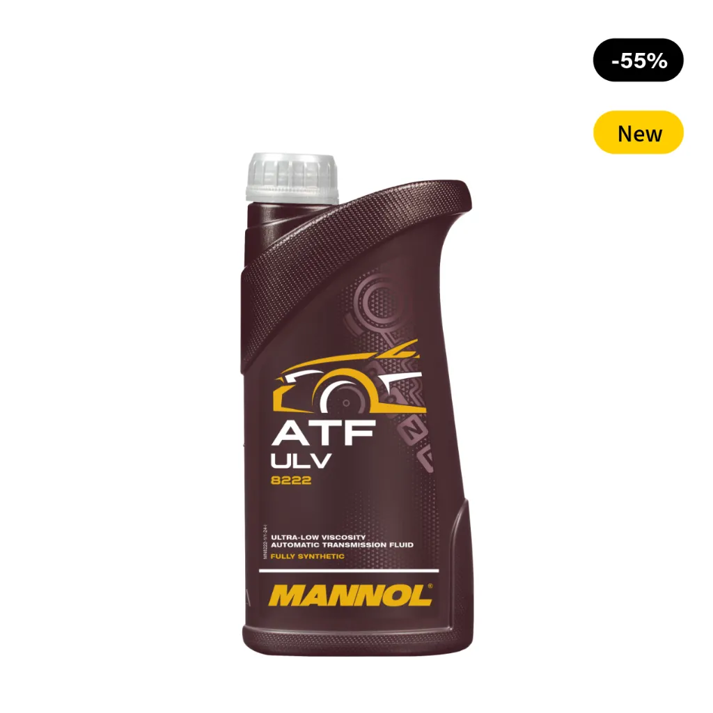 MANNOL 8222 ULV ATF Oil High-Performance Multi-Vehicle Synthetic Fluid (1L)