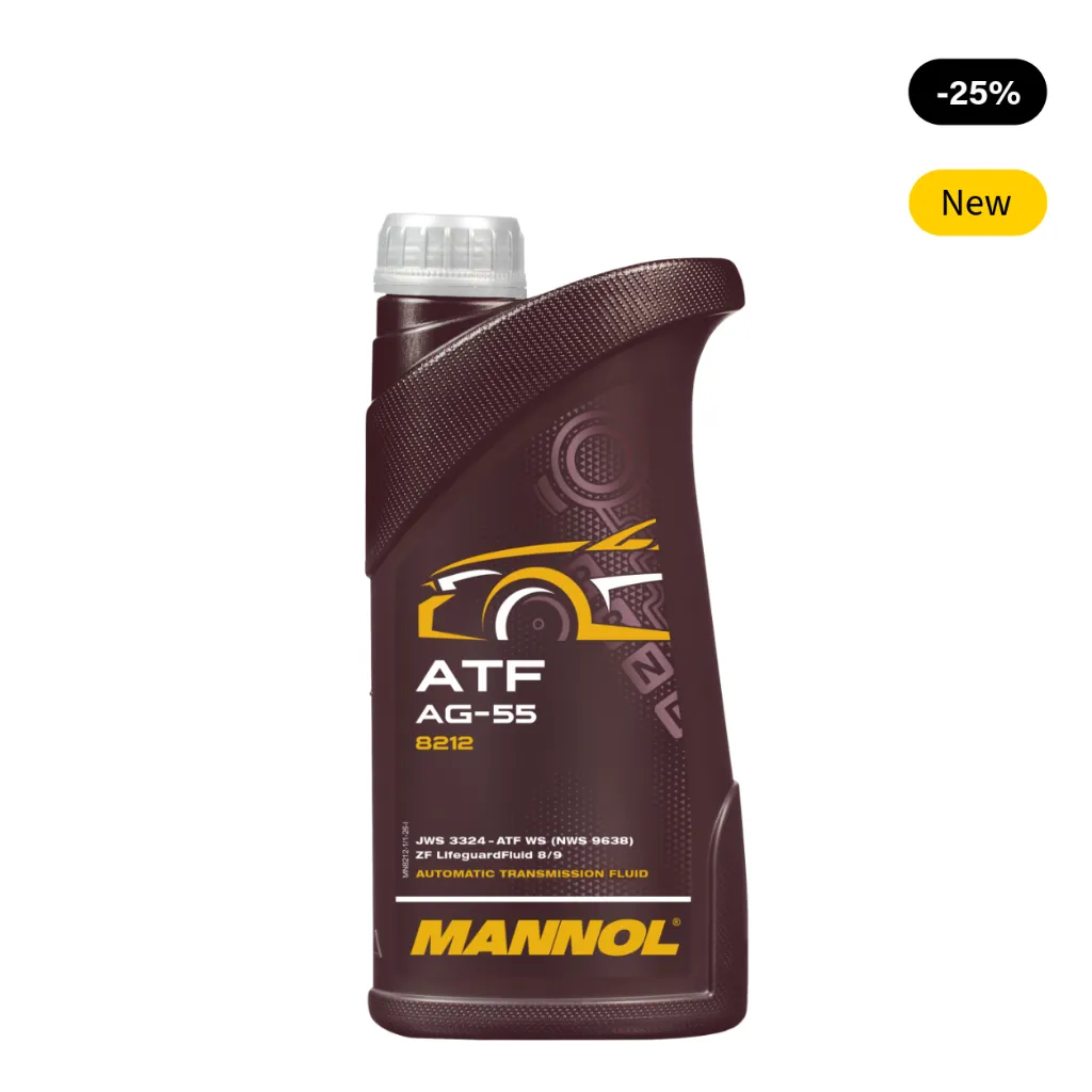 MANNOL 8212 ATF AG55 Premium Synthetic Automatic Transmission Fluid (1L)