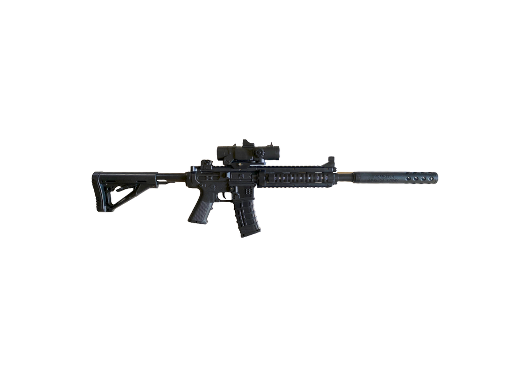 Black Mini M416 Gel Blaster Toy Gun – Automatic Electric Water Gel Ball Shooter