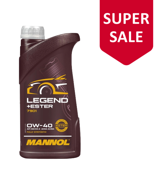 MANNOL 7901 Legend + Ester 0W-40 Engine Oil - 1L