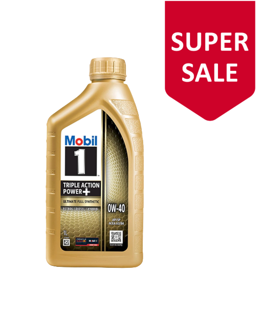 Mobil 1 0W-40 Advanced Full Synthetic Engine Oil - 1L